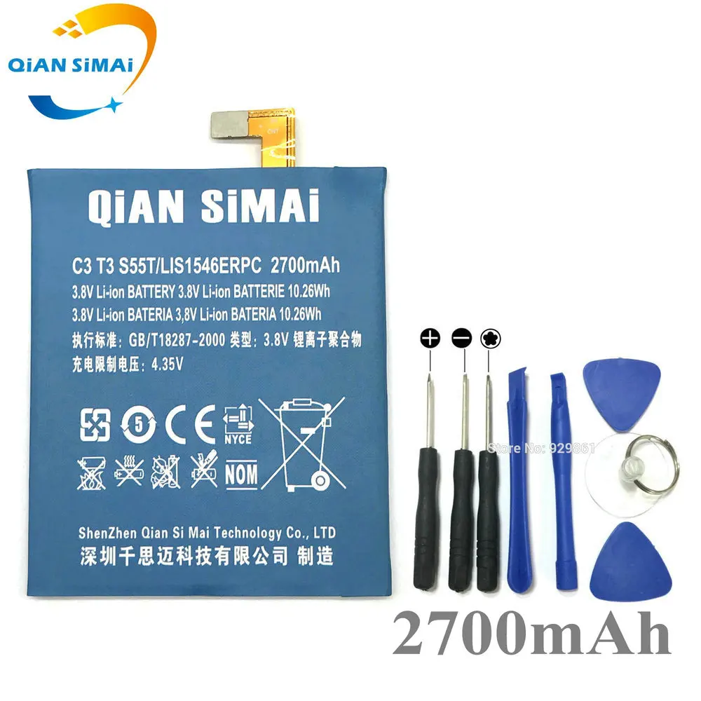 

New LIS1546ERPC 2700mAh Battery & Screwdriver Tools Replacement For Sony Xperia C3 T3 S55T S55U M50W D5103 Phone