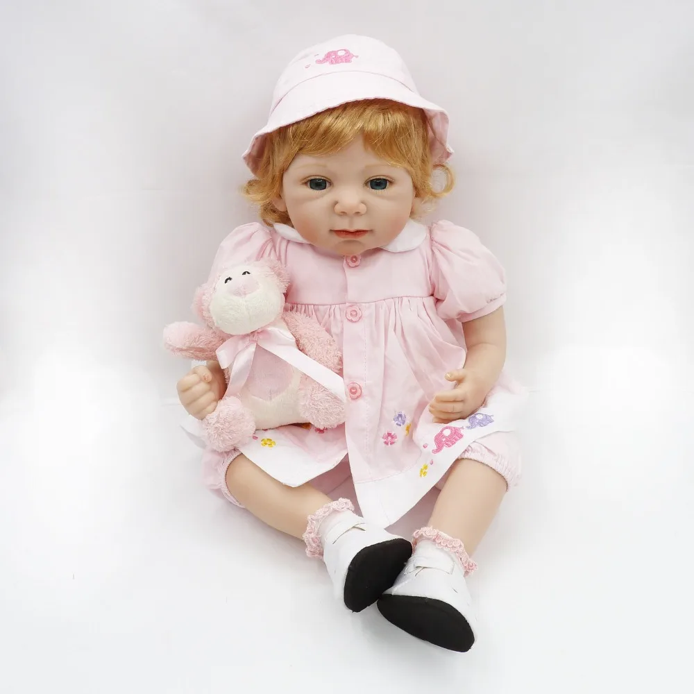 NPK 50 см 20 &quotсиликоновые Bebe куклы реборн реалистичные младенцев игрушки lol