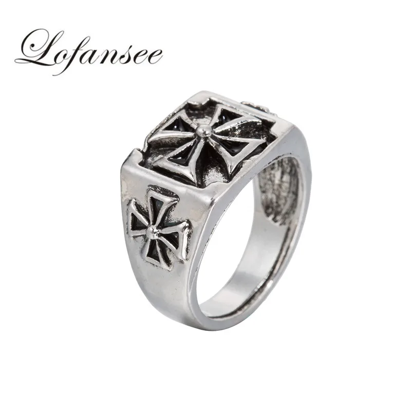 Fashion Vintage Punk Style Old Clover Women And Men Rings | Украшения и аксессуары