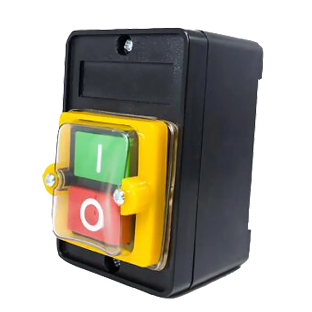 

Accessories Waterproof Durable Easy Install Push Button Home ON/OFF Motor Switch Practical For Cutting Machine Drill For KAO-5M