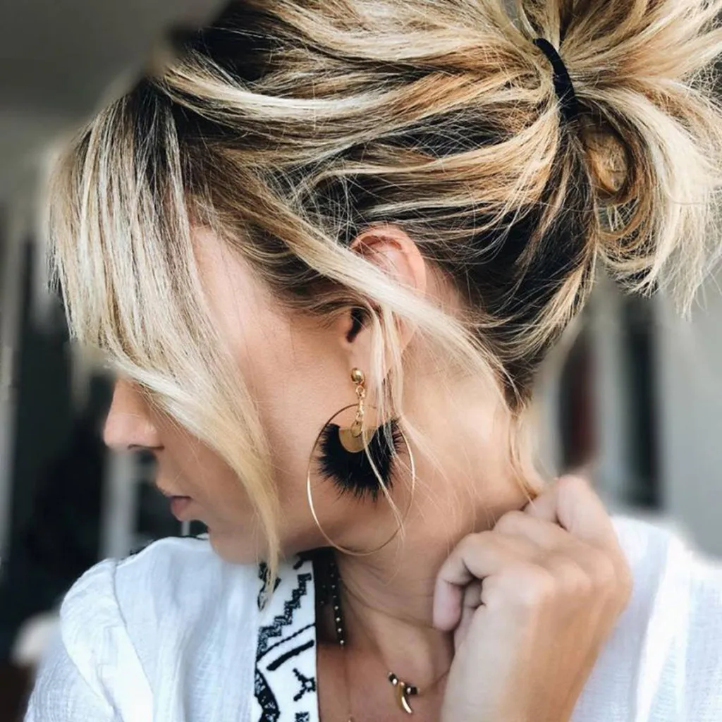 

Gothic Stud Earrings Fashion Women Bohemia Hollow Earrings Metal Alloy Vintage Geometric Hollow Out pendientes mujer moda 2019