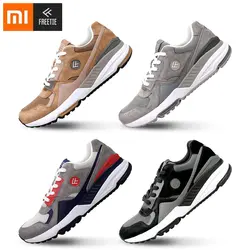 Оригинальная удобная спортивная обувь в стиле ретро Xiaomi Mijia FREETIE90, дышащая обувь для бега, высокая эластичная сетка, поверхность для мужчин
