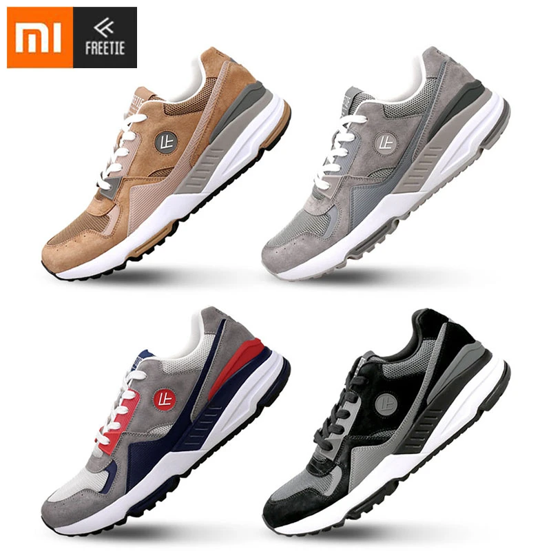 

Original Xiaomi Mijia FREETIE90 Retro Sports Shoes Comfortable wearable Breathable run shoes High elasticity Net surface for Men