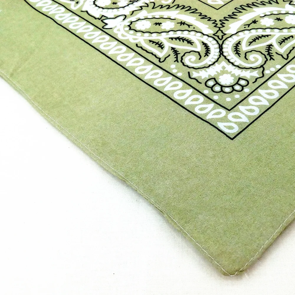 Fashion Women Hair Accessories Linen Bandana Scarf Square Female Bandanas Headwear Rock Cool Baby Girls Multi Style Headbands