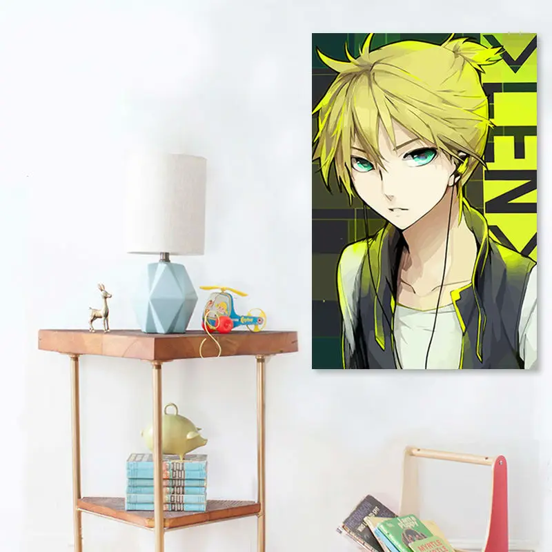 

modular painting HatsuneMiku coloring by numbers Japan Style cartoon diy oil painting diy digital painting