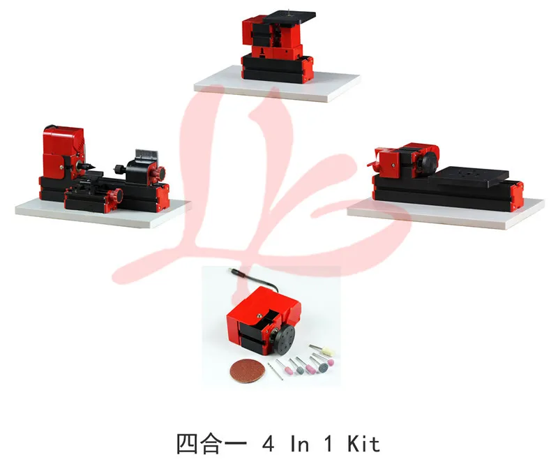 

4 in 1 Mini Lathe Z4000 didactical 4in1 kit 24W,20000rpm DIY toy lathe sanding wood machine