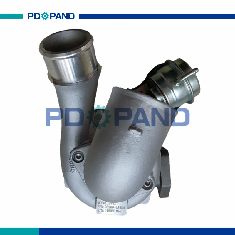 BV43 turbo charger kit supercharger 282004A480 for Hyundai Grand Starex H-1 Cargo Travel 2.5 CRDi D4CB engine 2