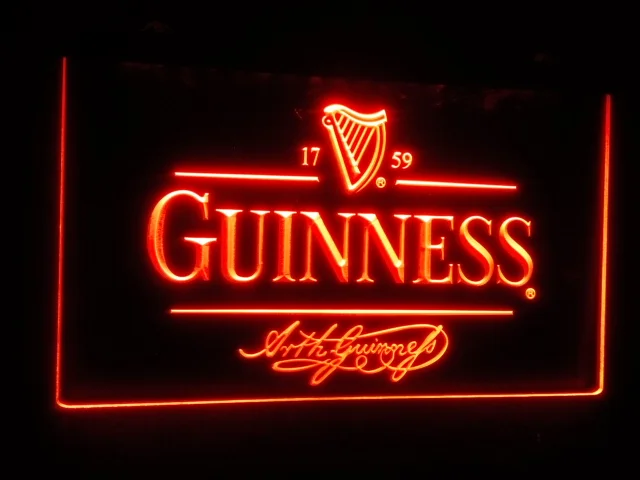 B91 Guinness арт пивной бар Клуб Бар Паб 3d знаки светодиодная неоновая лампа