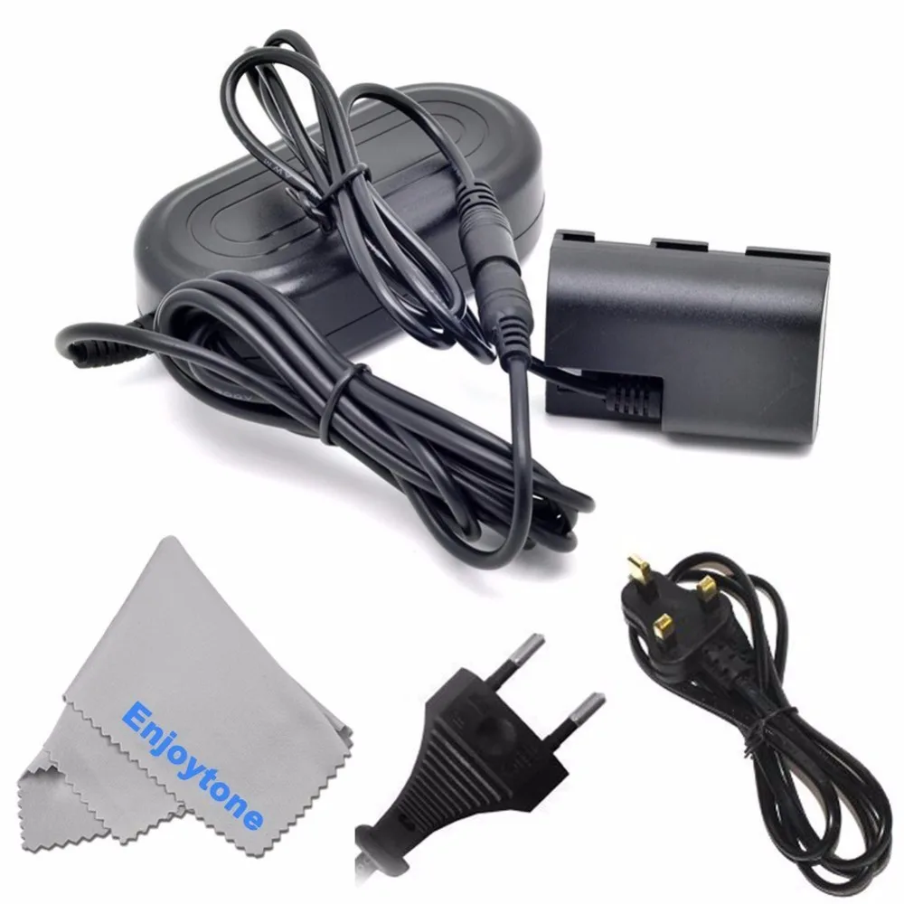 

Fomito ACK-E6 AC Power Supply Adapter for Canon EOS 7D 5D MARK II,III 7D 5D 10F 20D 20DA 30D 40D 50D 350D camera ACK-E6 AC-E6