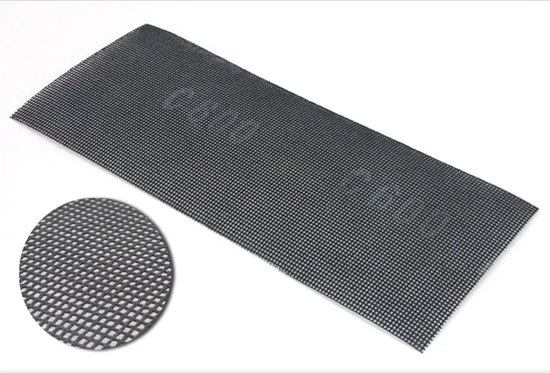 

5pcs Wet and Dry Dual-use Abrasive Mesh Net Sandpaper Sanding Screen Carving Stone Tools Anti Block Abrasive Mesh Sandpaper