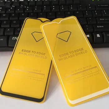 10 個 9D フル接着剤保護 xiaomi redmi note 8 プロのための強化ガラス xao mi 赤 mi note8 安全スクリーンプロテクター