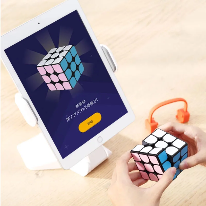 Xiaomi Giiker Super Smart Cube i3 Bluetooth подключение приложение синхронизация зондирования идентификация интеллектуальная игрушка
