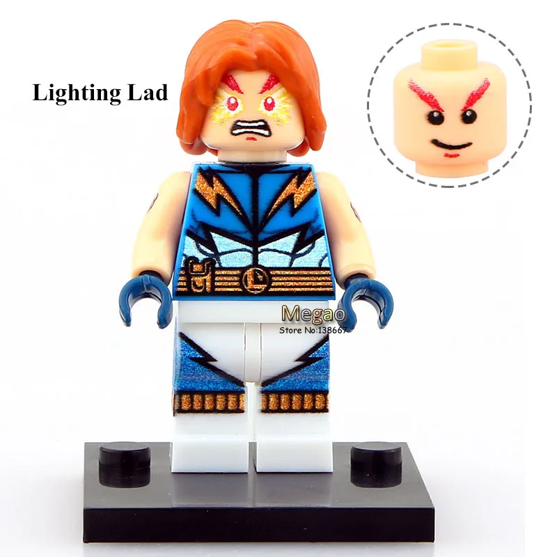 

50pcs/lot DC Xinh292 Lightning Lad Come With Base gifts Building Blocks Super Heroes Children Toys IN STOCK
