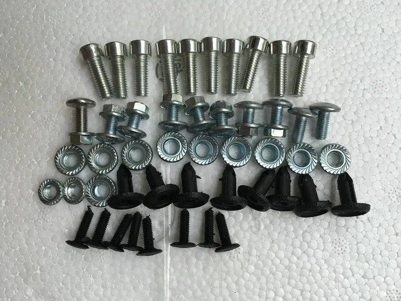 

Motorcycle Fairing Bolt Screw Nuts Washers Fastener Fixation Bolts&Screws Widely Used for all kinds of Fairings