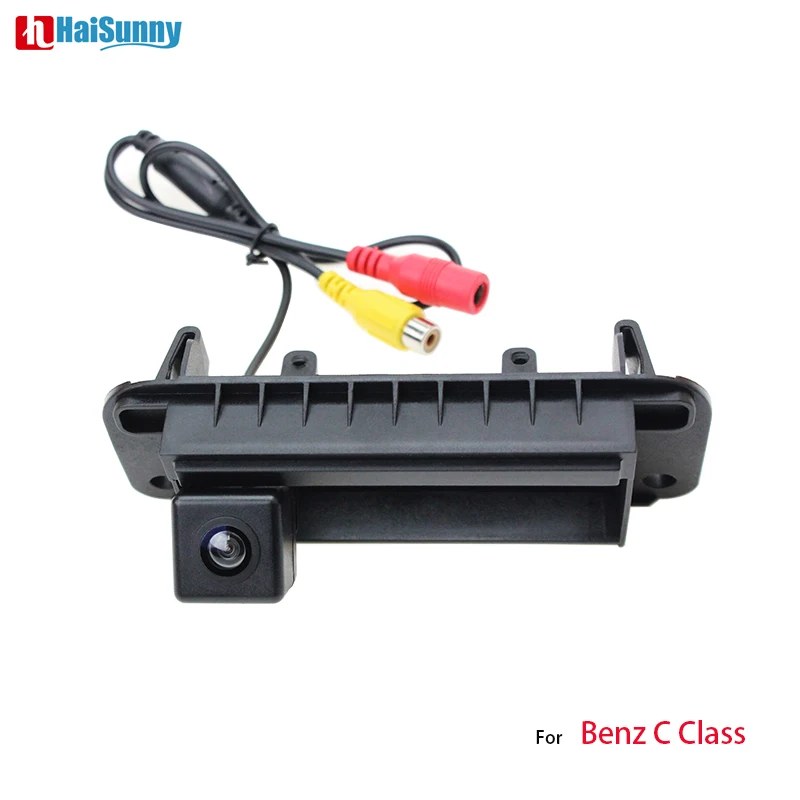 HaiSunny Trunk Switch Back Door Handle Camera CCD Car Rear View Camera