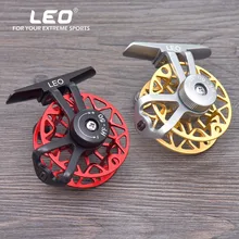 LEO Full metal ultra light former ice fishing Reels wheel fly fishing reel CNC Machined Aluminum