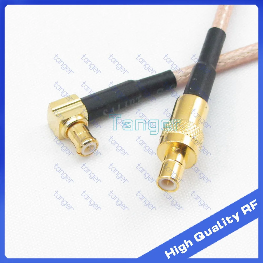 

Tanger SMB male plug to MCX male plug right angle with 20cm 8inch RF RG316 RF Coaxial Pigtail Low Loss cable High Quality