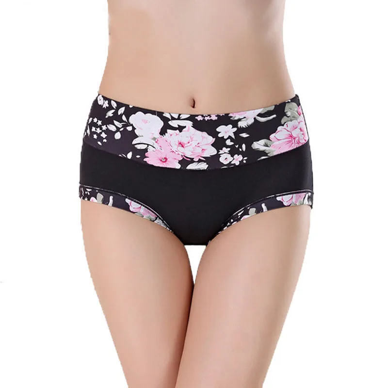 New Panties Underwear Women Seamless Floral Briefs Cotton Underpants Printed Calcinhas Girls Sexy Lingeries Panty Ladies Boxer