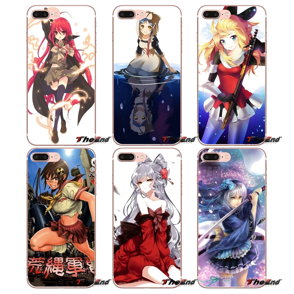 Для Sony Xperia Z Z1 Z2 Z3 Z5 compact M2 M4 M5 E3 T3 XA Aqua LG G4 G5 G3 G2 Mini Capa Cover Samurai Girl Real Bout High School |