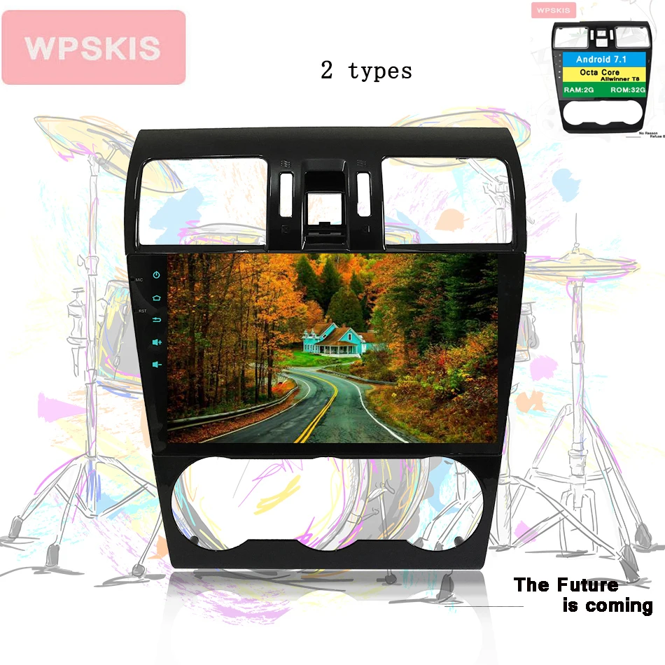 Flash Deal 9" ips capacitive screen Android9.0 Autoradio pc tape media unit GPS monitor For Subaru Forester WRX 2013 4G wifi CarPlay usb bt 2