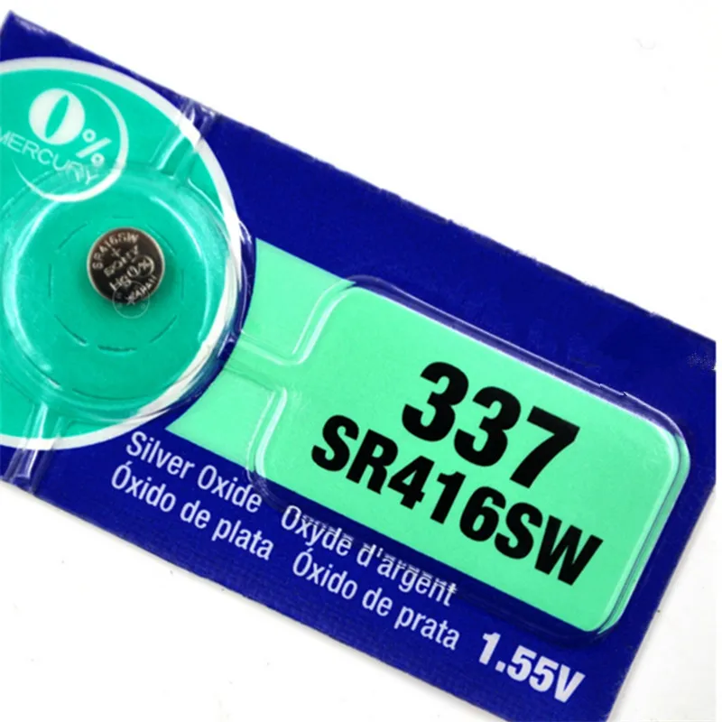 200 шт. Новый долговечный 337 SR416SW 623 D337 V337 SP337 батарейный блок для часов Сделано в