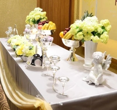 Crystal Candle Holders Diamond Shape Crystal Candelabra Candle
