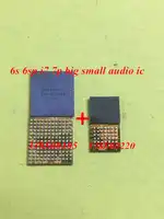 5 คู่ (10 ชิ้น) สำหรับ iphone 6S 6Splus 7 7plus ขนาดเล็ก audio codec ic ชิป 338S00220 + ขนาดใหญ่ audio codec ic 338S00105