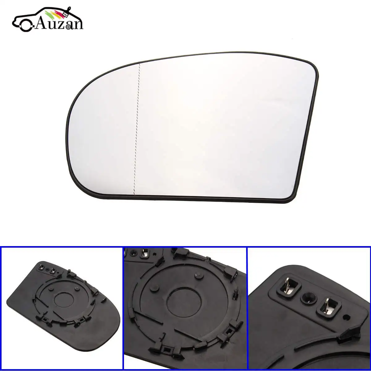 Зеркало заднего вида с левой стороны стеклянный объектив для Benz C Class W203 2000 20012002 2003