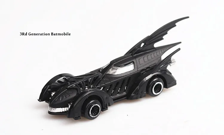 6 шт литья под давлением Модель автомобиля игрушки 1: 64 Темный рыцарь Batman Batmobile автомобиля модели игрушки с дистанционным управлением, брелок для автомобильных ключей, Diecast подарок модели игрушки для Для детей