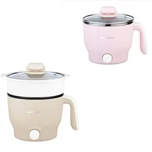 220V Электрический мульти-Плита бытовой Лапша риса Пособия по кулинарии горшок Нержавеющая сталь/антипригарное покрытие внутренний доступны EU/AU/UK/US вилка