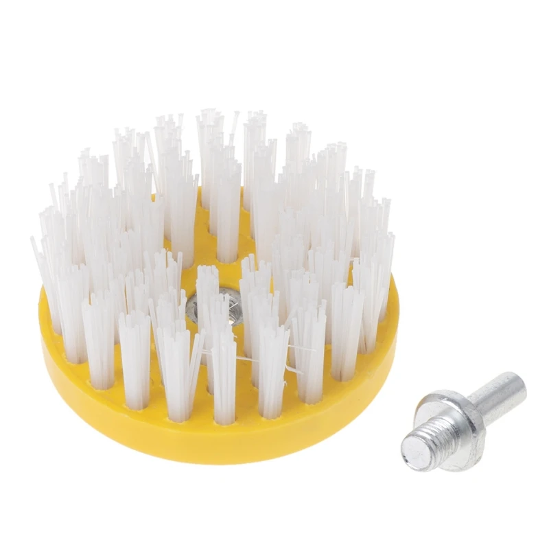 

A20 80mm Drill Power Scrub Clean Brush for Leather Plastic Wooden Furniture Car interiors Cleaning Power Scrub