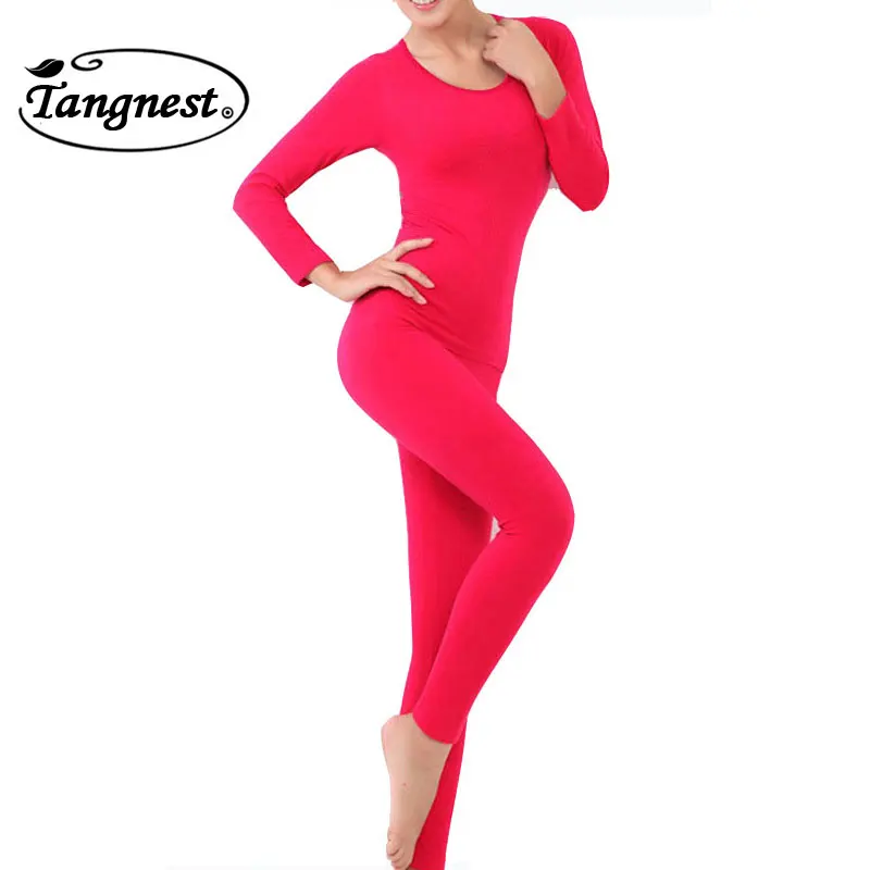 TANGNEST Thermal Underwear Women 2016 Hot Sale Winter Antibiosis Warm