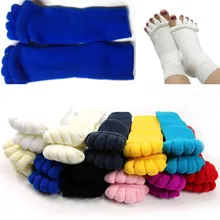 Спа Йога пять ног Сепаратор Носки для выравнивания ног носки для облегчения боли Bunions носок Массажер Уход за ногами инструмент Прямая поставка