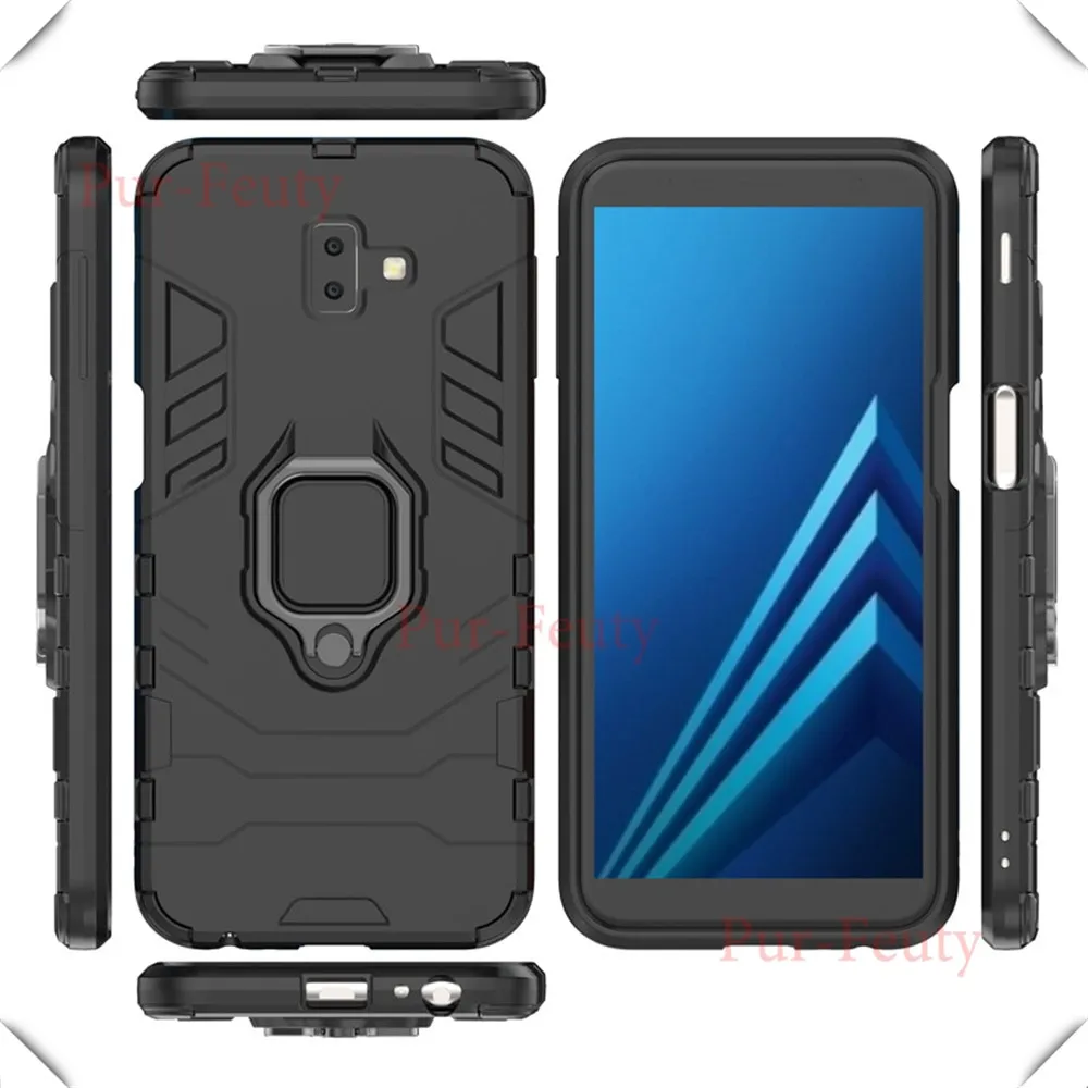 Case For Samsung J6 Plus Armor Fitted Case For Samsung J6 Prime Soft TPU Hard PC Silicon Shockproof Phone Cover Coque Shell Capa (16)