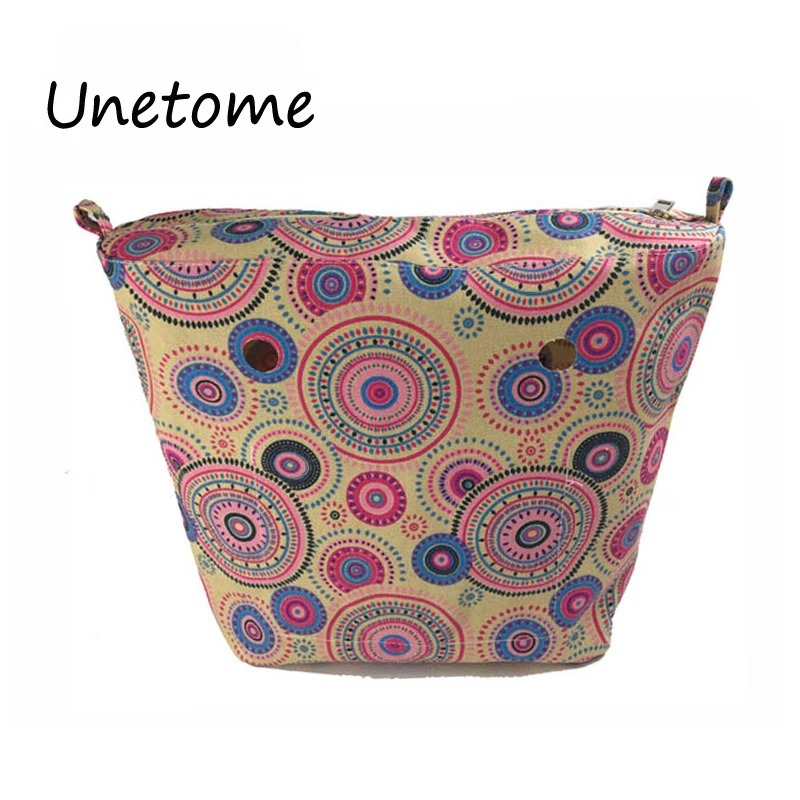 New Canvas Inner lining Zipper Pocket for obag o bag mini classic