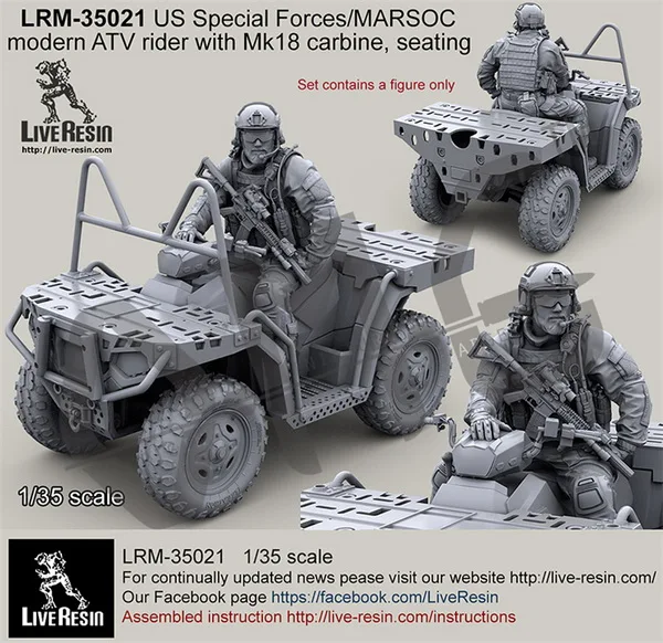 Live Resin LRM 35021 1/35 US Special ForcesModel Building Kits