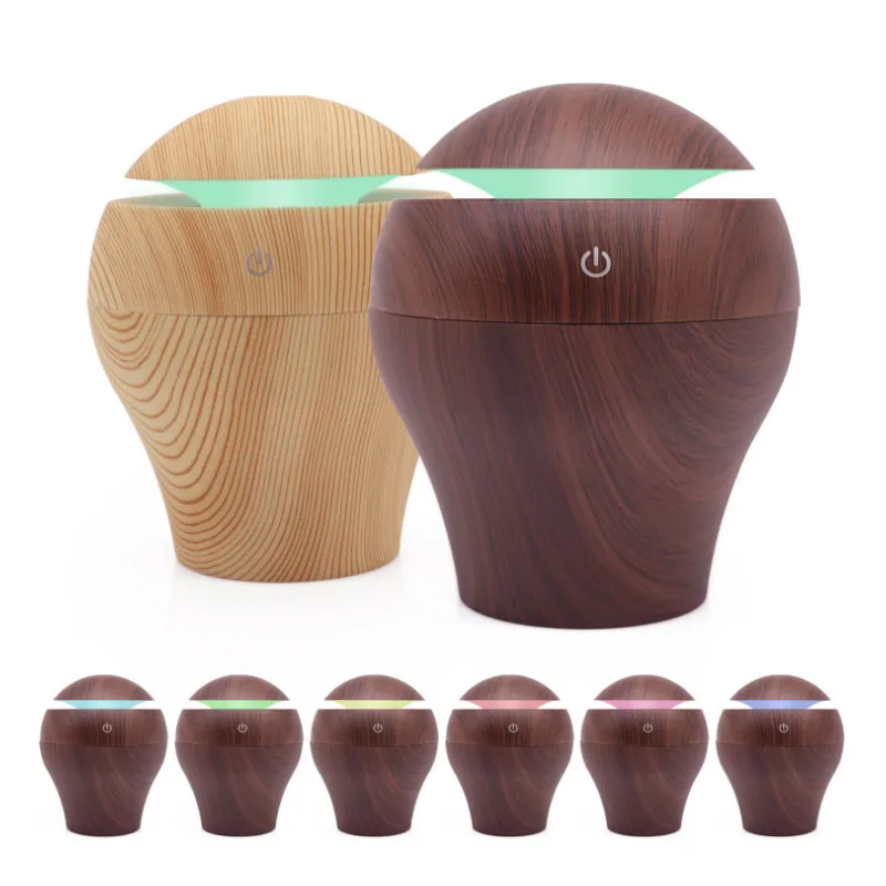 

11 Color 300ml USB Electric Aroma Air Diffuser Wood Ultrasonic Humidifier Essential Oil Aromatherapy Cool Mist Maker For Home