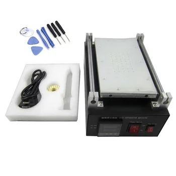 

7 inches LY 947V.2 build-In Air Pump Vacuum LCD Separator Machine With 8pcs Screen Repair Kit For iPhone Samsung with Cutti