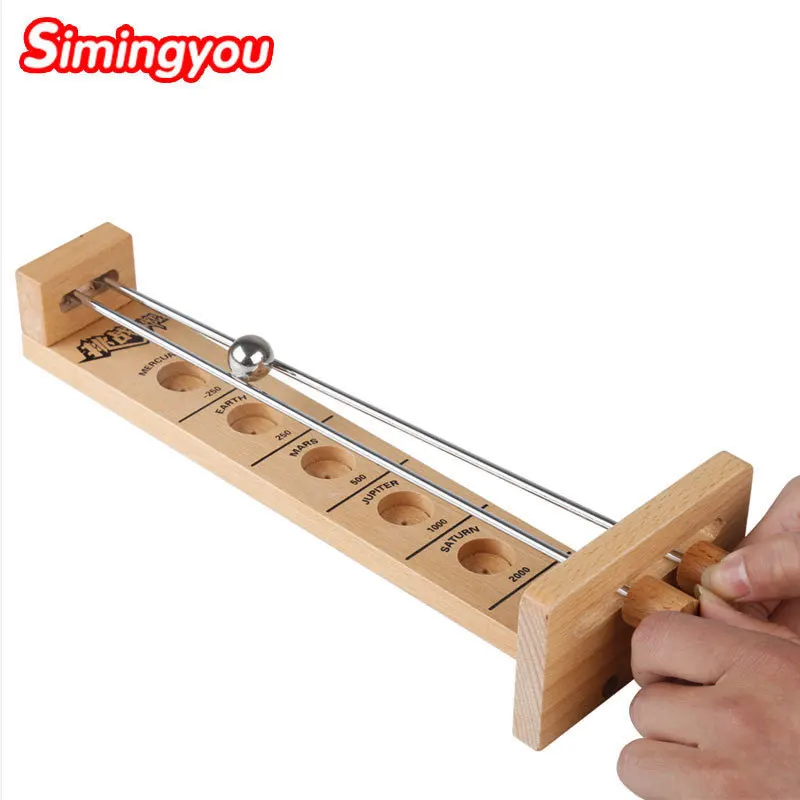 

Simingyou Kids Toys Hook The Ball To Challenge The Limit Game Wood Wooden Educational Games A-345 Drop Shipping
