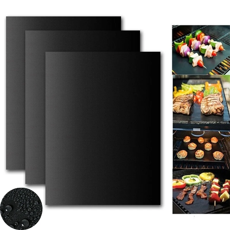 Ptfe Bbq Grill Mat Ptfe Cooking Plate Ptfe Cooking Tool Ptfe Pad