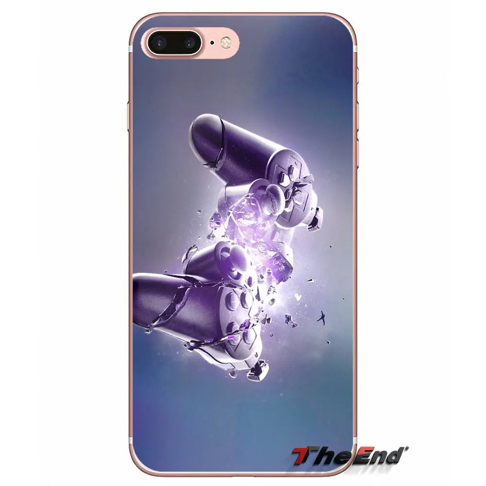 Силиконовый чехол для Samsung Galaxy S3 S4 S5 MINI S6 S7 edge S8 Plus Note 2 3 4 5 Grand Core Prime Playstation Gamepad