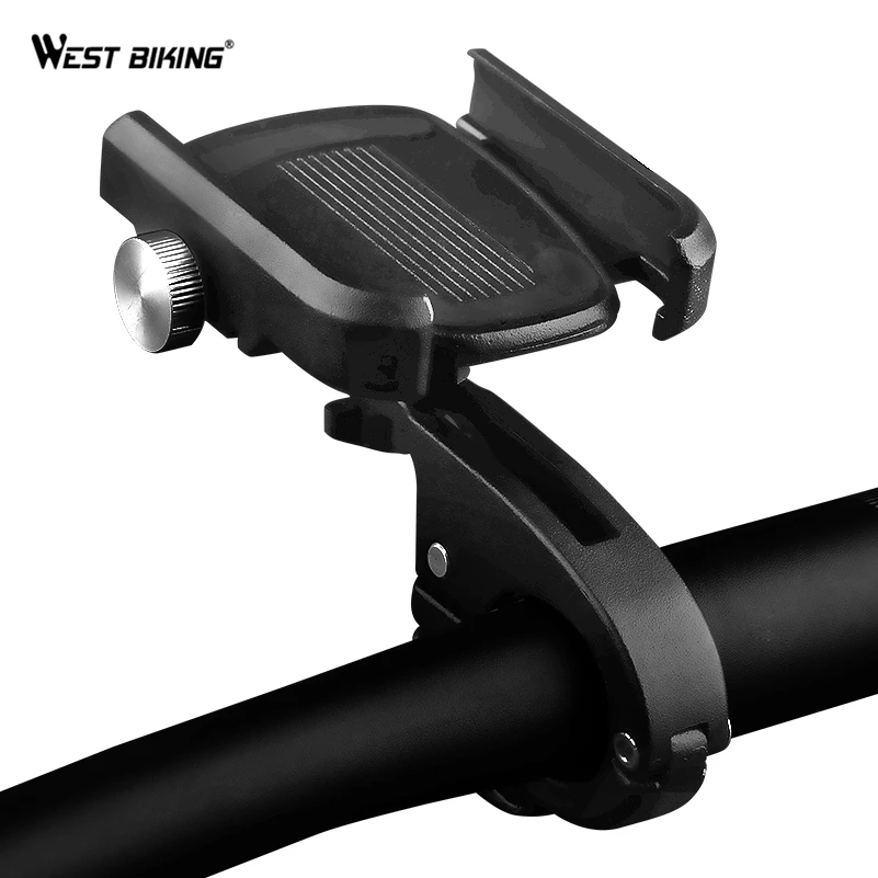 WEST BIKING Quality Alloy Bike Phone Holder Universal Stand Mountain