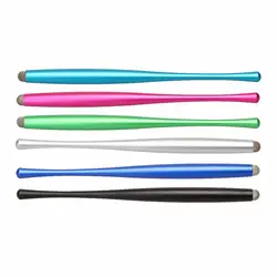 2019 1 шт.. Универсальная емкостная стилус 6 цветов металлическая сетка микро-Волоконный наконечник сенсорный экран ручка для смартфона iPad
