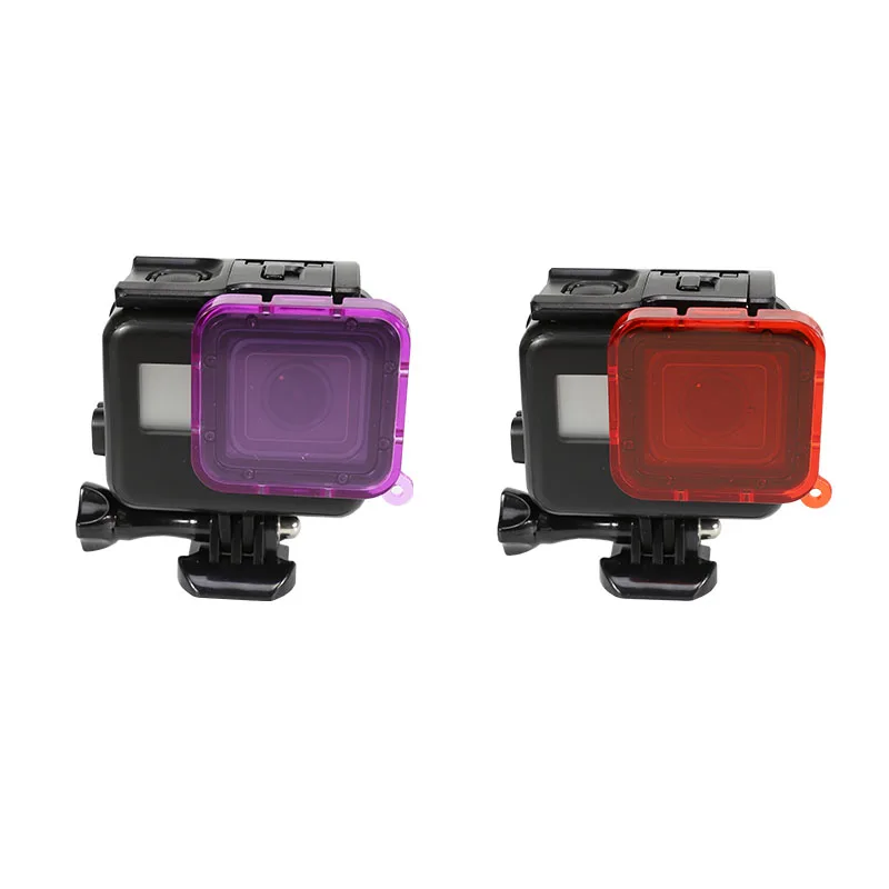 Водонепроницаемый чехол для GoPro Hero 7//6/5, Черный Защитный чехол для дайвинга, 60 м, аксессуары для спортивной камеры Go Pro