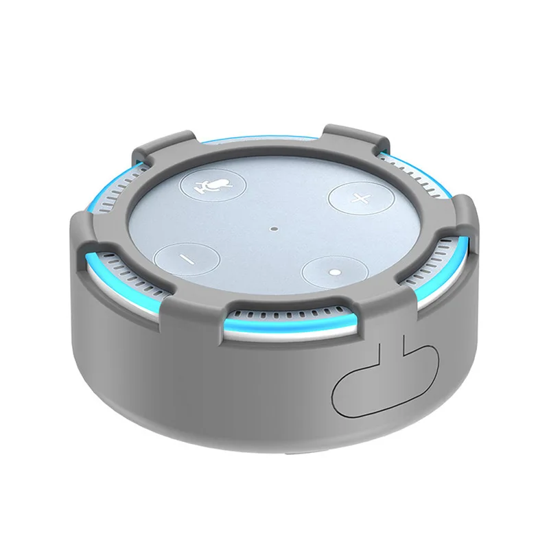 Силиконовый защитный ультратонкий защитный чехол для Amazon Echo Dot, 2-й держатель для подставки, чехол для генерации сумки, коробка, чехол
