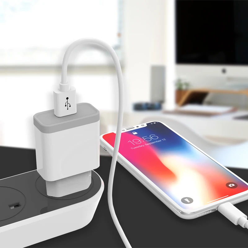 EMY 18 Вт Быстрая зарядка 3 0 для мобильных телефонов EU вилка настенное USB зарядное
