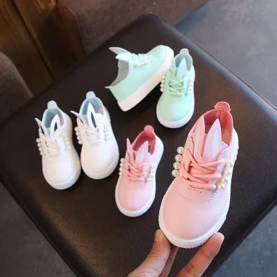 

Little Girl Shoes 2019 New Boys and Girls Low To Help Small White Shoes Fashion Students Lightweight Sports Shoes