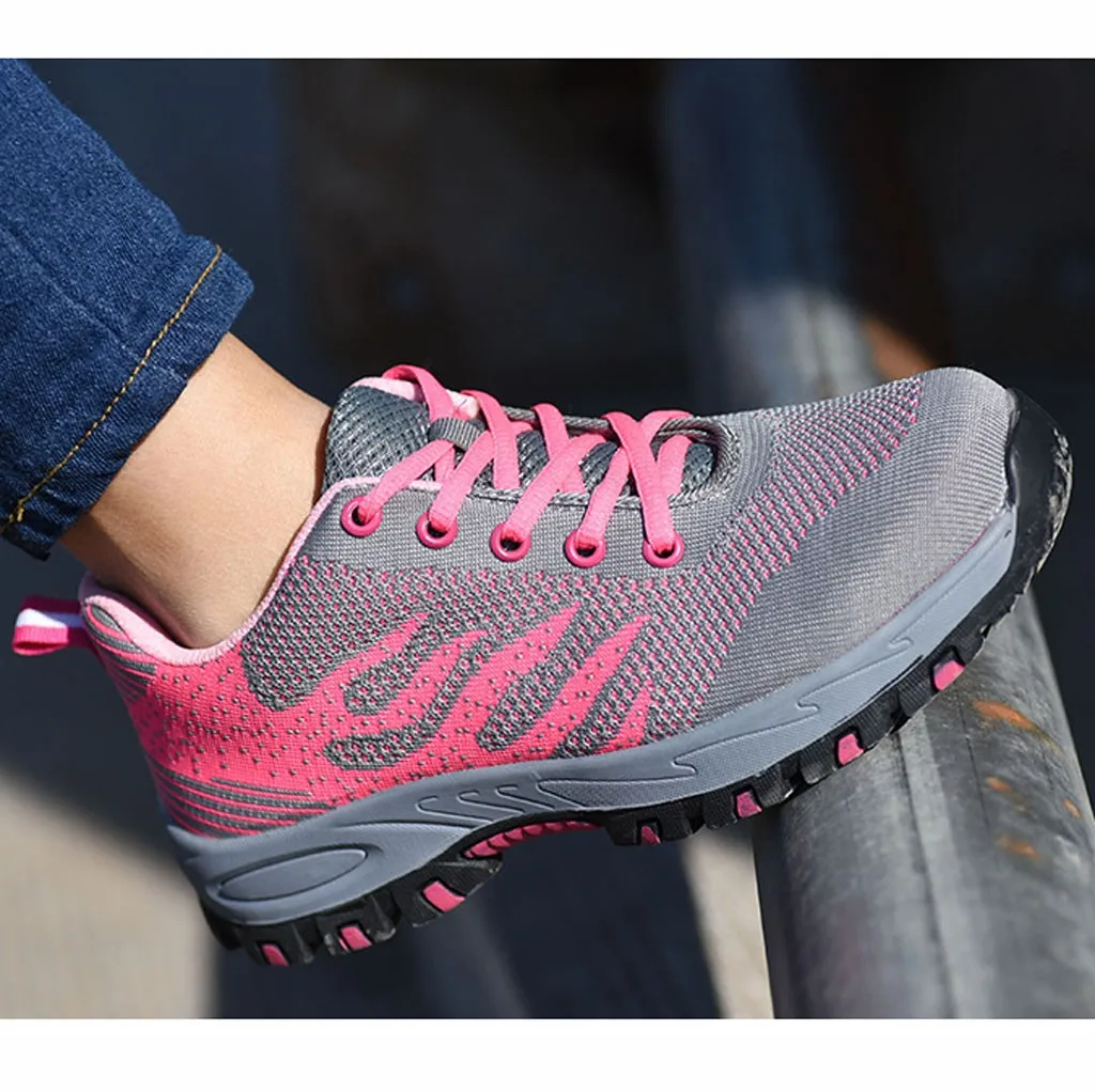 

Women Shoes Woman Sneakers 2019 Casual Lace-Up Off White Designer Shoes Trainers Breathable Mesh Women Ladies Sneaker
