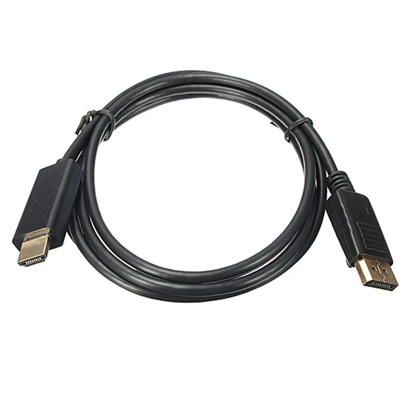 Лучшие предложения 1080P 1 8 m Displayport DP к HDMI папа AV Кабель-адаптер для ЖК HDTV ПК ноутбука