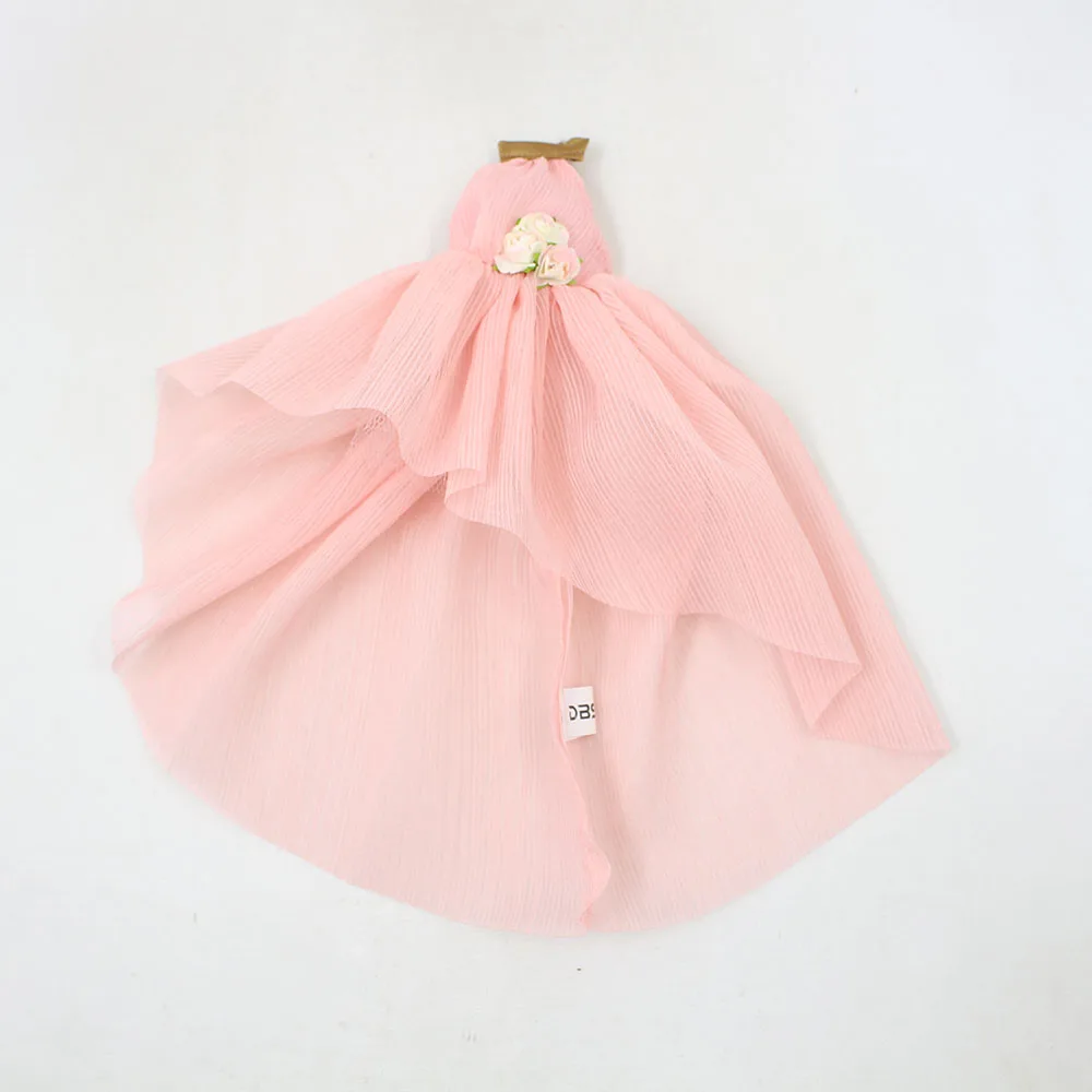 Blyth кукольная одежда костюм на подтяжках розовое платье юбка тартан подходит для icy Azone licca joint body dolls - Цвет: pink